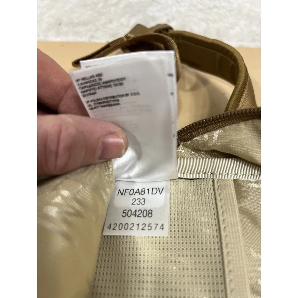 The North Face Never Stop Mini Backpack‎ 5L Brown Tan Monogram NF0A81DV